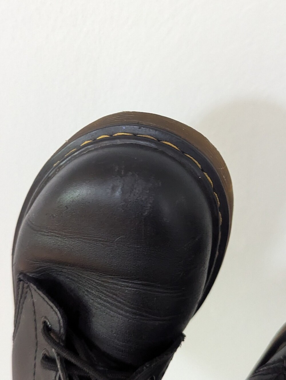 Dr. Martens 1460 Juniors Lace Up Boots Combat Black Size 3 US - Picture 10 of 10